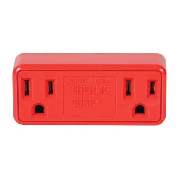 Kilowatt Outlet Strip, Non-Polarized, 5-15R, Red KI152506 - main